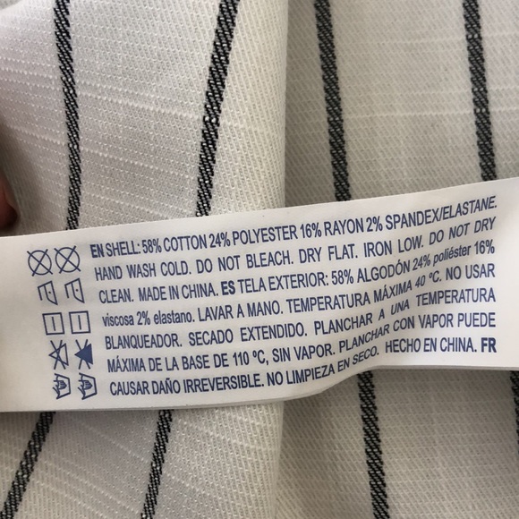 NWT Forever 21 Striped Button Up Midi Dress Sz S - Picture 13 of 13